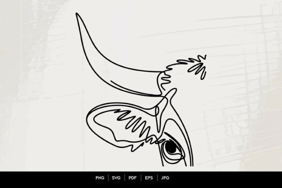 Bull Horn Close-Up Line Art: A Designer’s Practical Review
