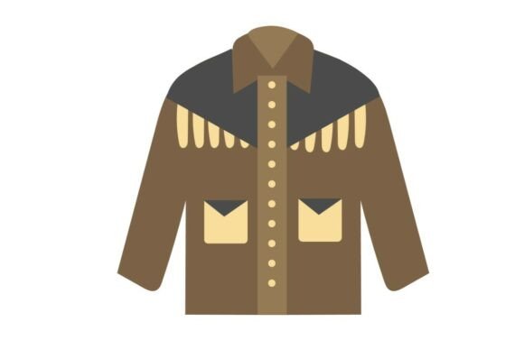 Fringed Sheriff’s Jacket: A Bold Statement in Embroidery