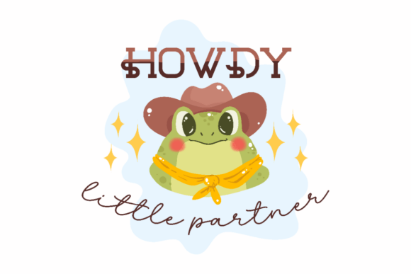 Howdy Little Partner: A Charming Embroidery Design for Real Projects