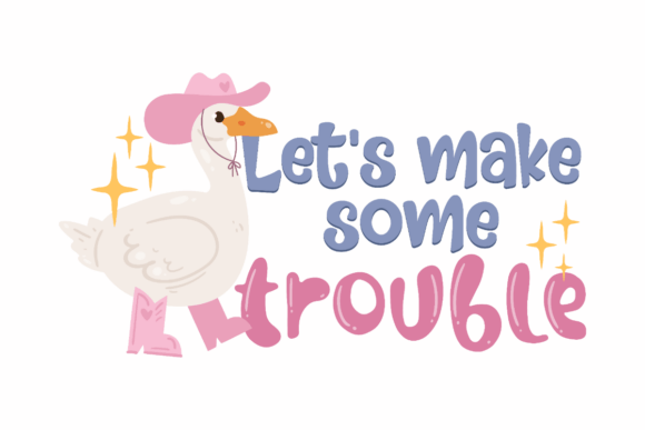 Let’s Make Some Trouble Embroidery Design Review