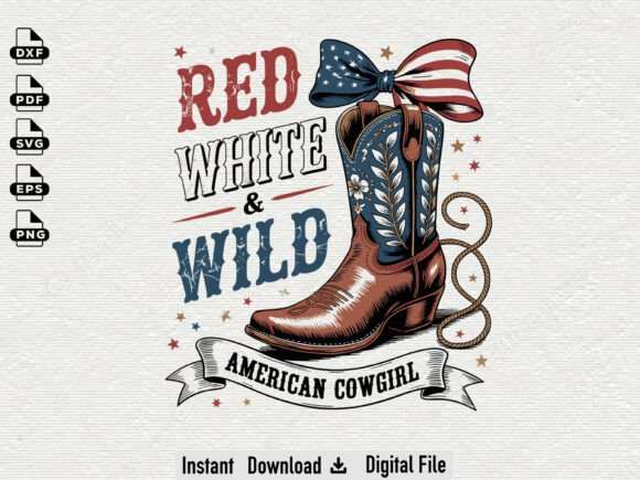 Patriotic Cowgirl PNG Review: A Design That Rides the Line