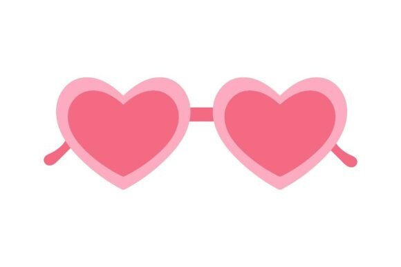 Pink Heart Shades: A Delightful Embroidery Design for Sweet Projects