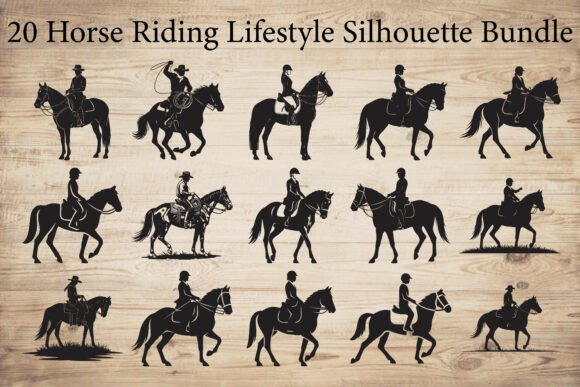 Review of Horse Silhouette, Horseback Riding Embroidery Design