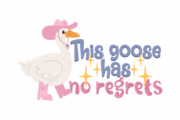 This Goose Has No Regrets: A Bold Embroidery Design for Real Projects